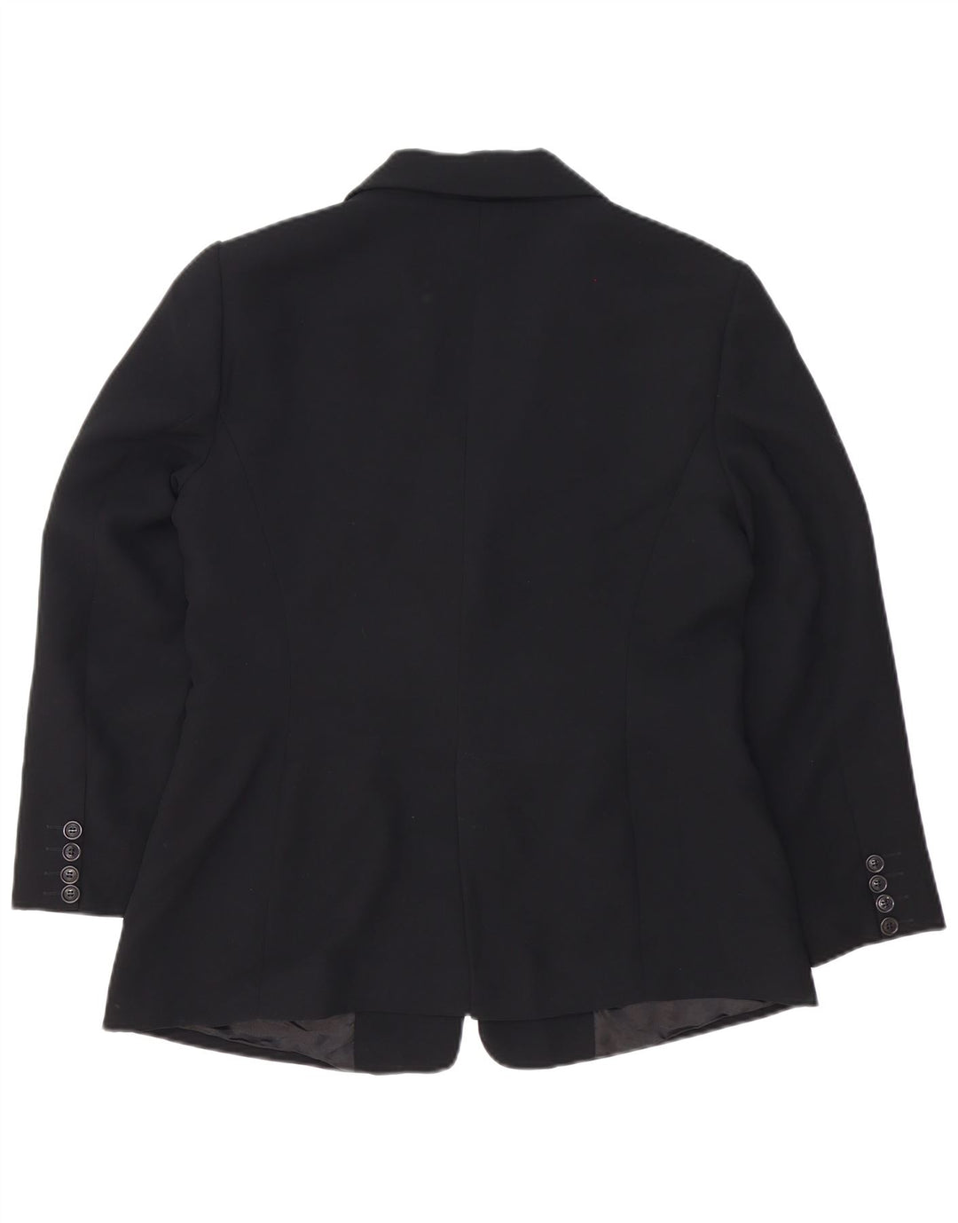 Zara Dame 2-knaps blazerjakke EU 44 XL Sort Polyester