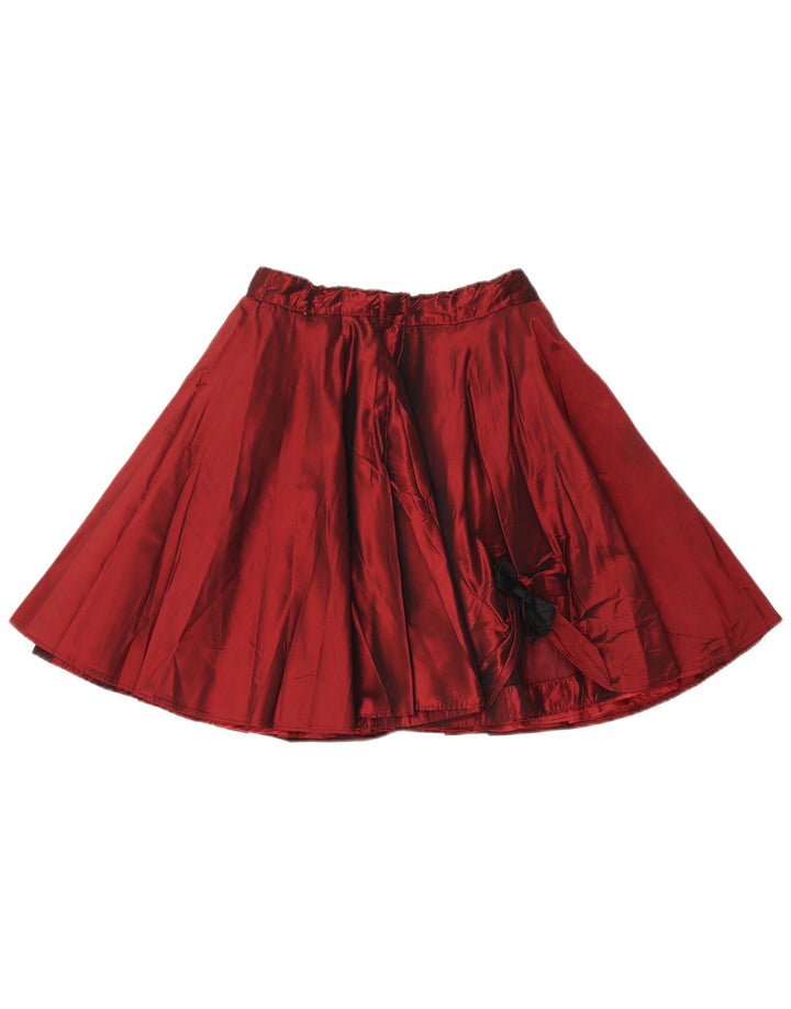 Vintage dame nederdel W26 Small Burgundy