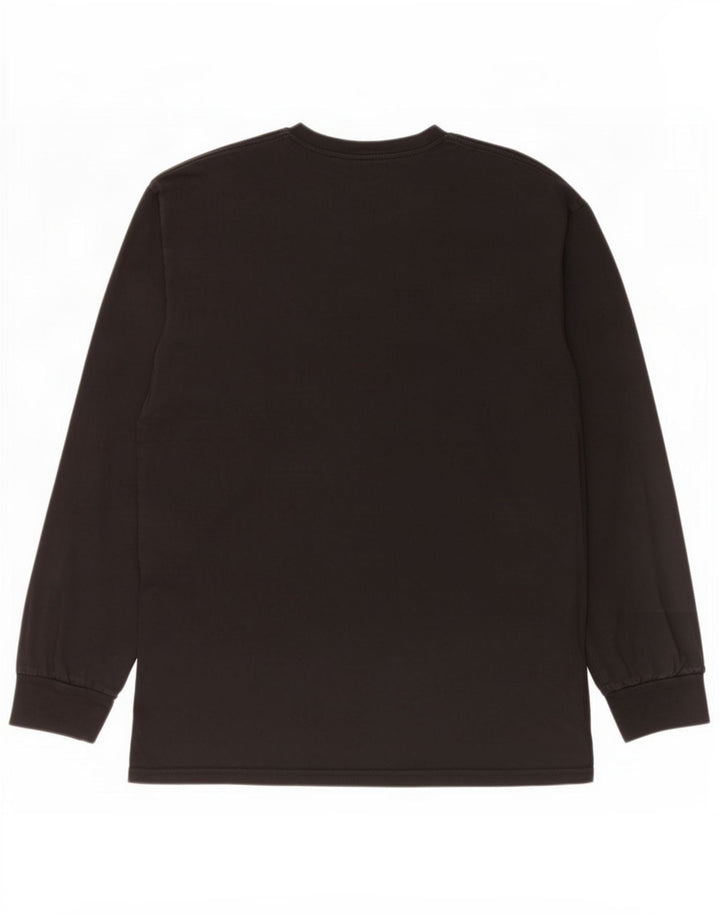 Vans Herre Classic Fit Top Langærmet Stor Sort Bomuld