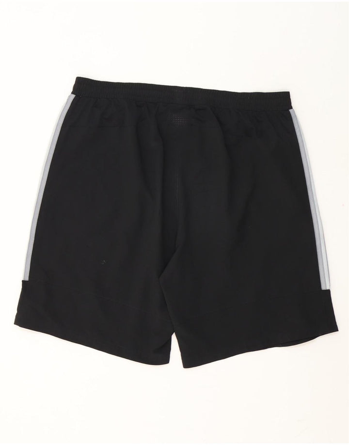 Adidas Herre Sportshorts XL Sort Colourblock Polyester