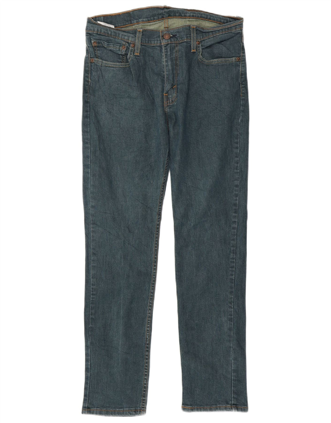 Levi's Herre 511 Slim Jeans W32 L30 Marineblå Bomuld