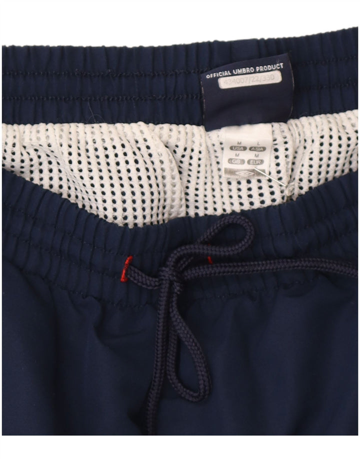 Umbro Herre Graphic Sports Shorts Medium Navy Blue Polyester