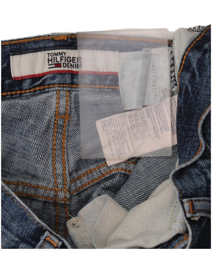 TOMMY HILFIGER Straight jeans til mænd W31 L32 blå bomuld