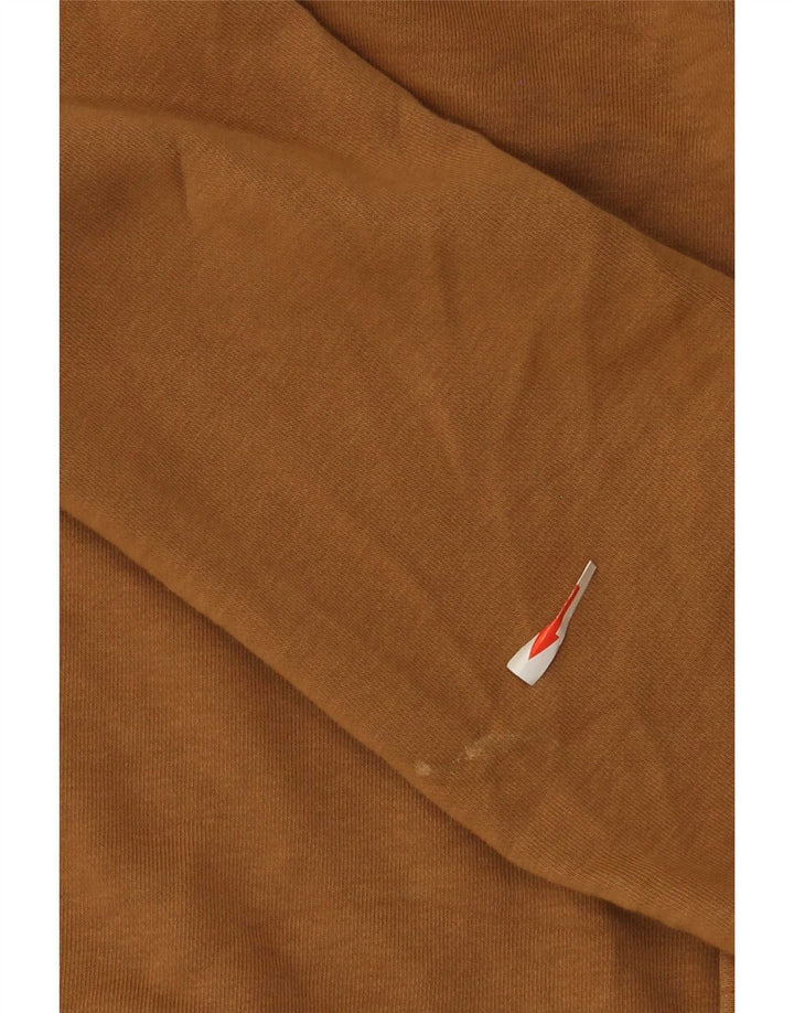Ted Baker Herre grafisk sweatshirt trøje størrelse 2 Lille brun bomuld