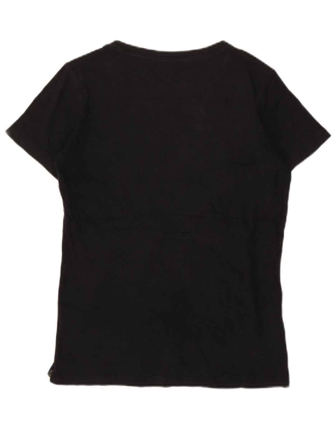 Eddie Bauer Dame T-Shirt Top UK 12 Medium Sort
