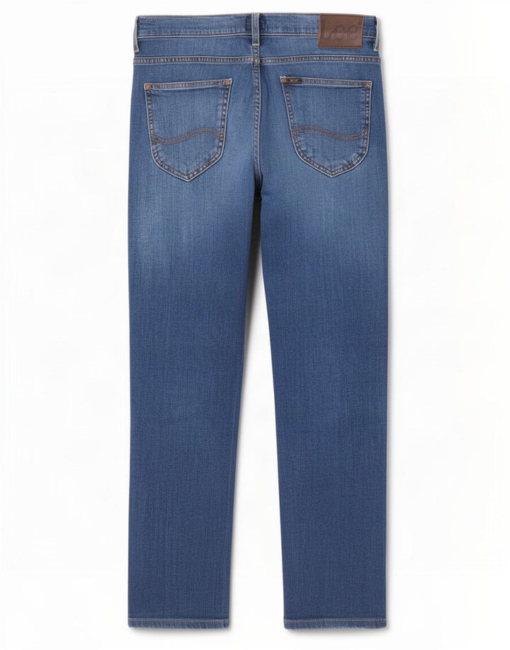 Lee Mens Powell Slim Jeans W30 L30 Blå Bomuld
