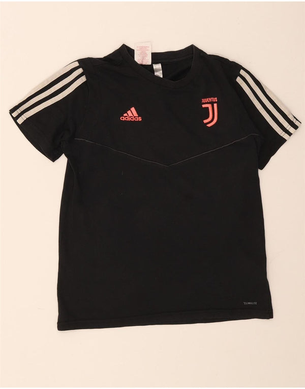 Adidas Boys Juventus T-Shirt Top 11-12 år Sort