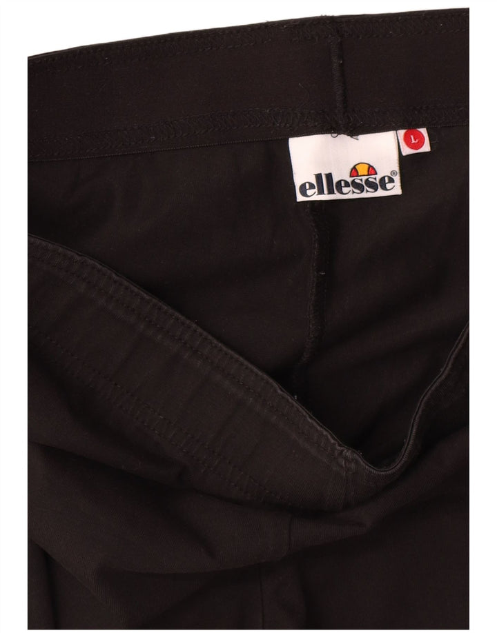 Ellesse Womens Grafiske Leggings UK 14 Large Black