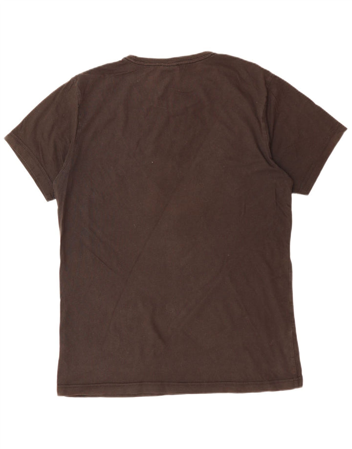 OAKLEY Herre Grafisk T-Shirt Top Stor Brun
