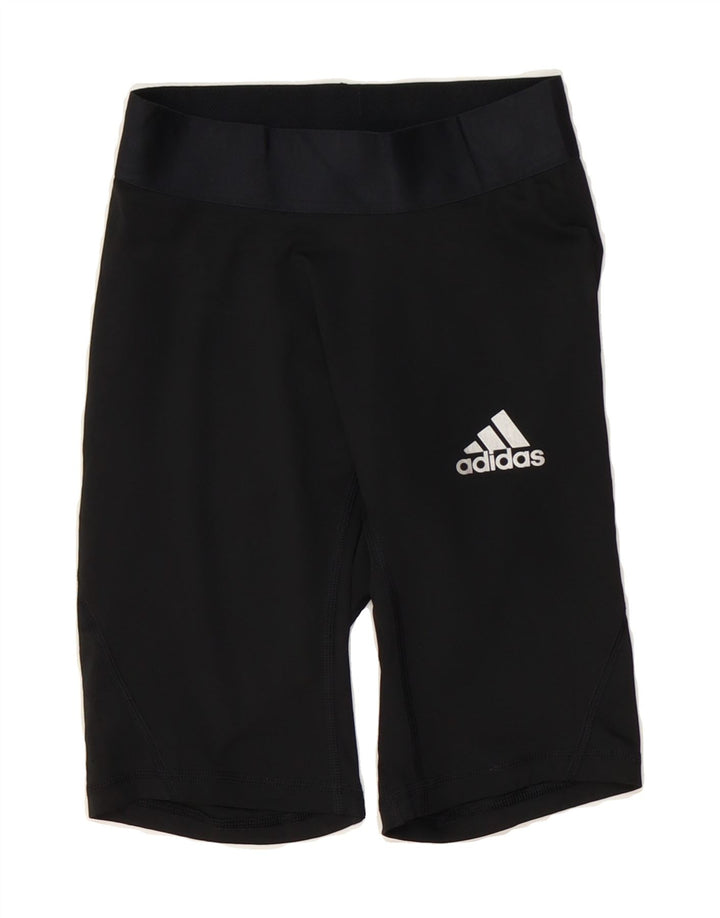 ADIDAS Womens Climacool Sport Shorts UK 10 Small Black Vintage Adidas and Second-Hand Adidas from Messina Hembry 