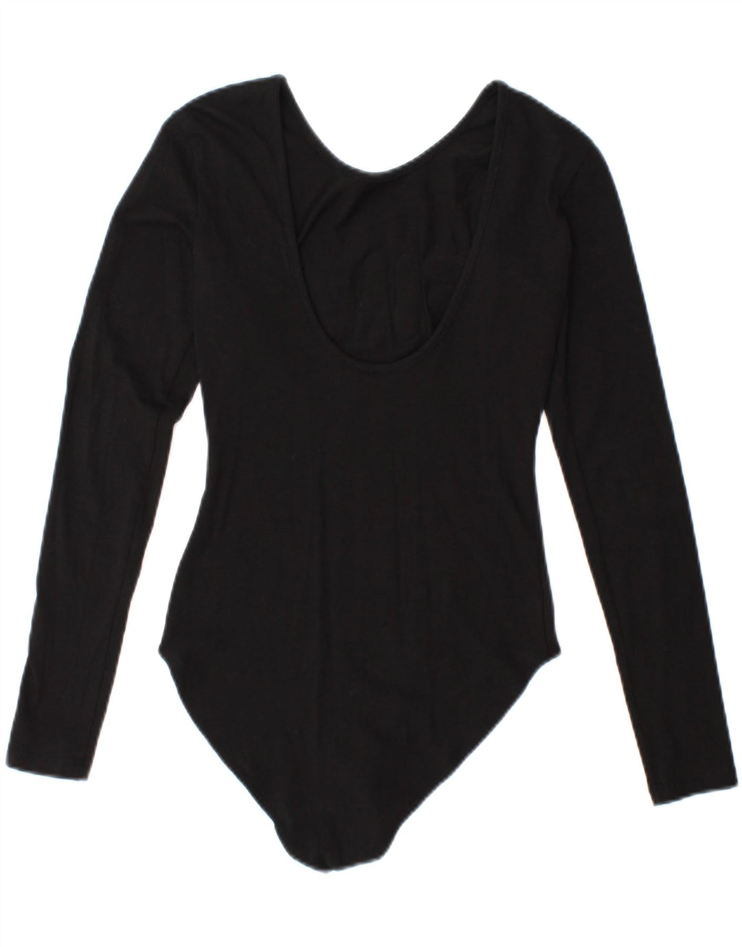 FILA Womens Graphic Long Sleeve Bodysuit UK 8 Small Black Vintage Fila and Second-Hand Fila from Messina Hembry 
