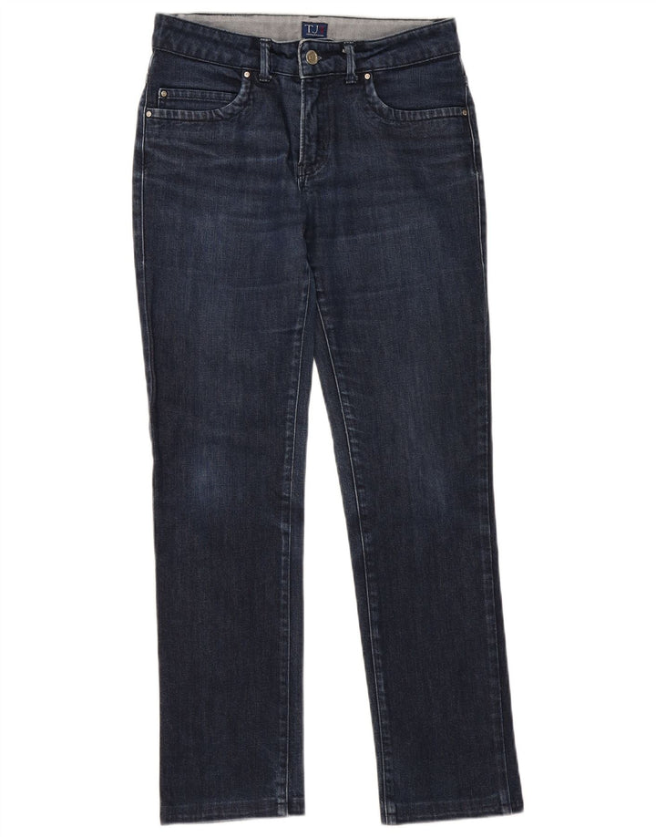 Trussardi Dame Slim Jeans W26 L29 Marineblå Bomuld