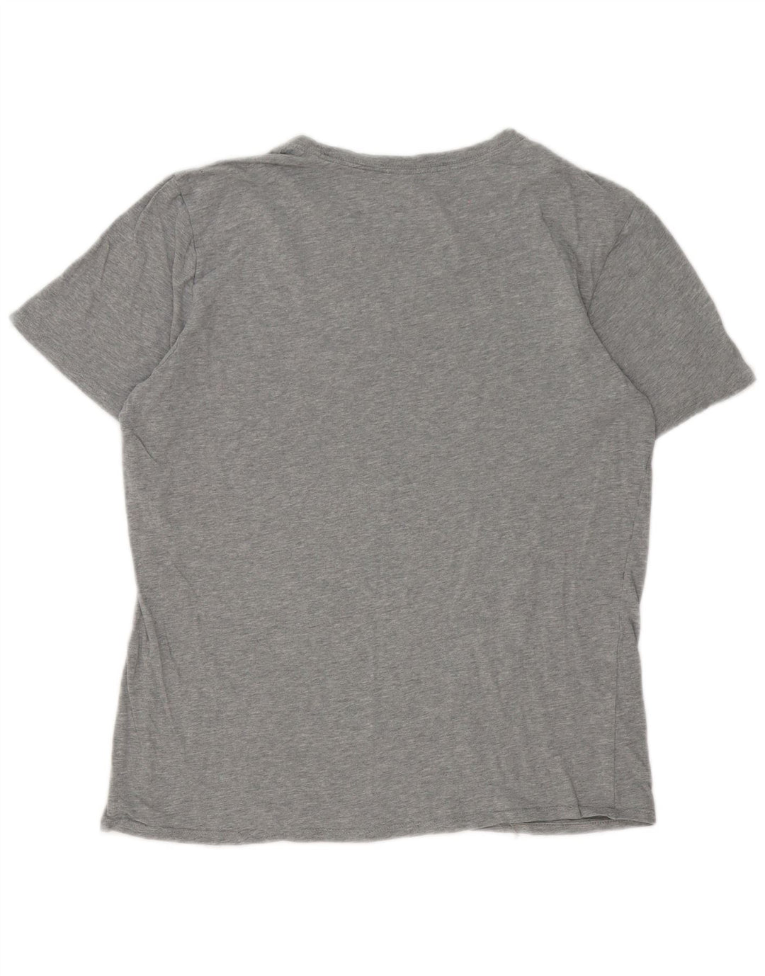 Nike Herre Athletic Cut Grafisk T-Shirt Top Medium Grey Flecked