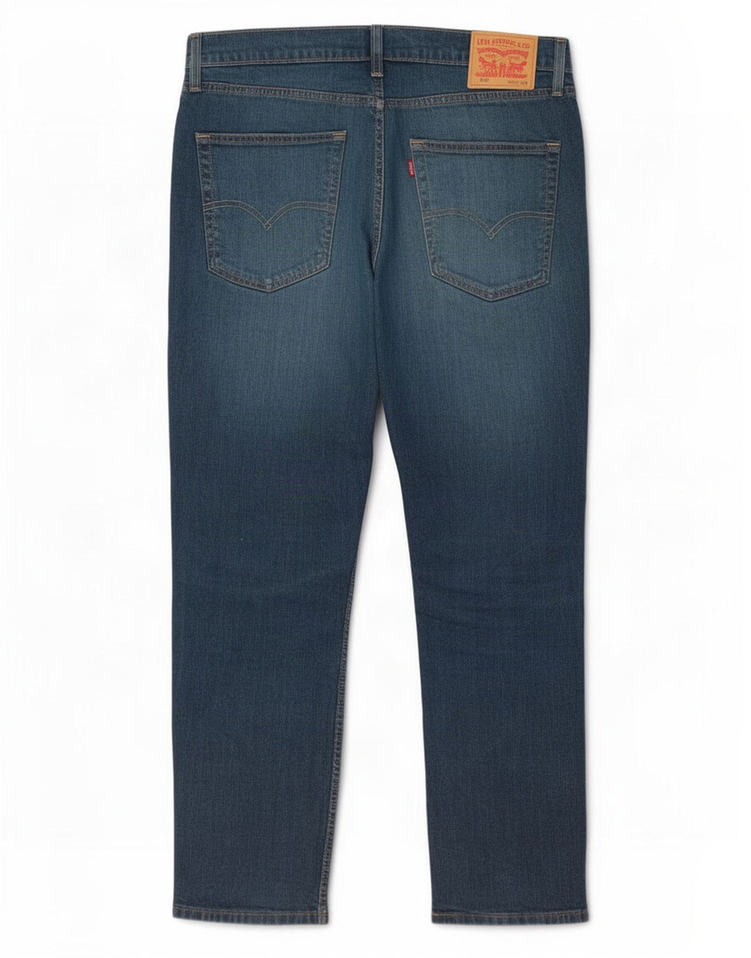 Levi's Herre 514 lige jeans W36 L30 Blå