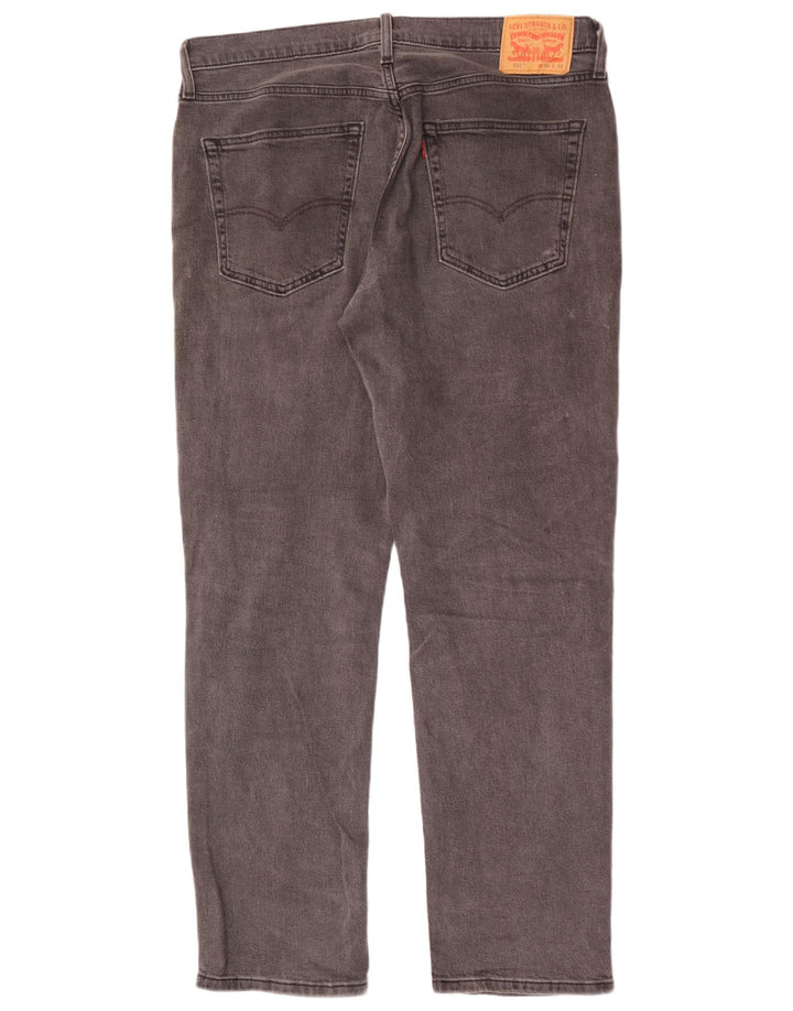 Levi's Herre 541 tilspidsede jeans W36 L32 Grå bomuld