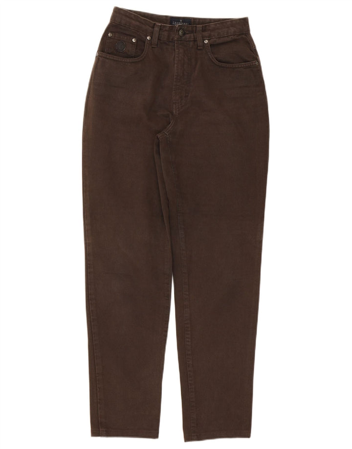 Trussardi koniske jeans til kvinder str. 29 Brun bomuld