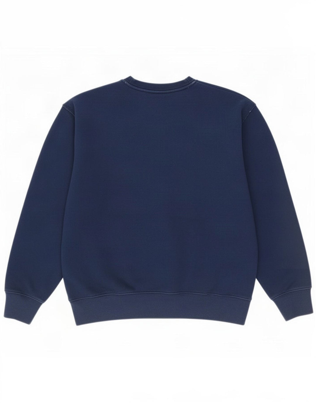 Nike grafisk sweatshirt til mænd UK 39/41 Medium marineblå bomuld