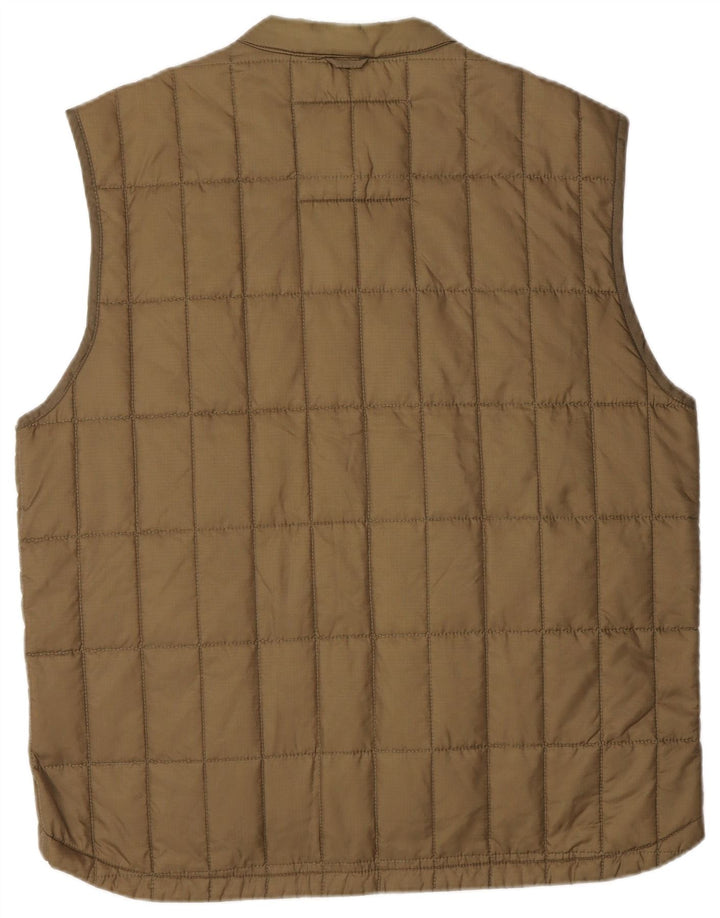 Timberland Mens Polstret Gilet UK 40 Large Khaki