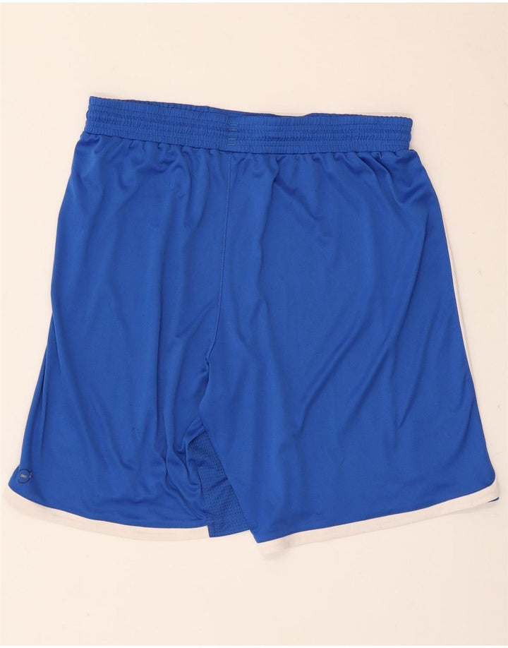 Puma Herre Italia grafiske sportsshorts store blå polyester