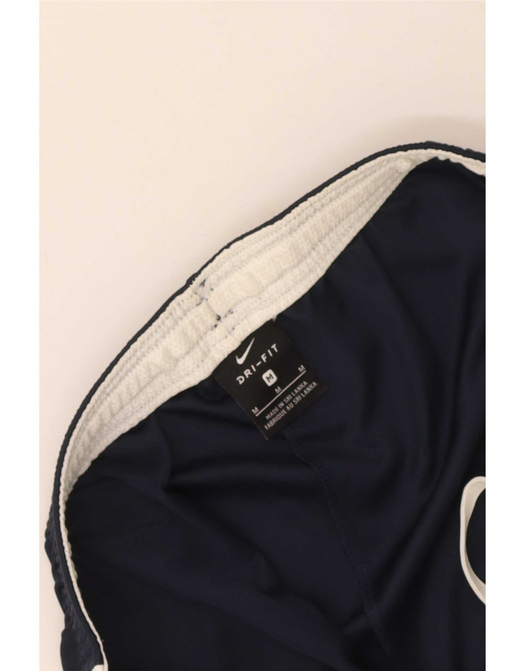 Nike Herre Dri Fit Sportshorts Medium Navy Blue Colourblock