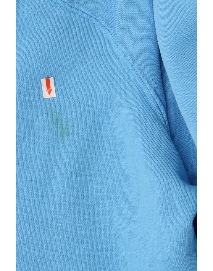 ADIDAS Hættetrøje til mænd XL Blå bomuld