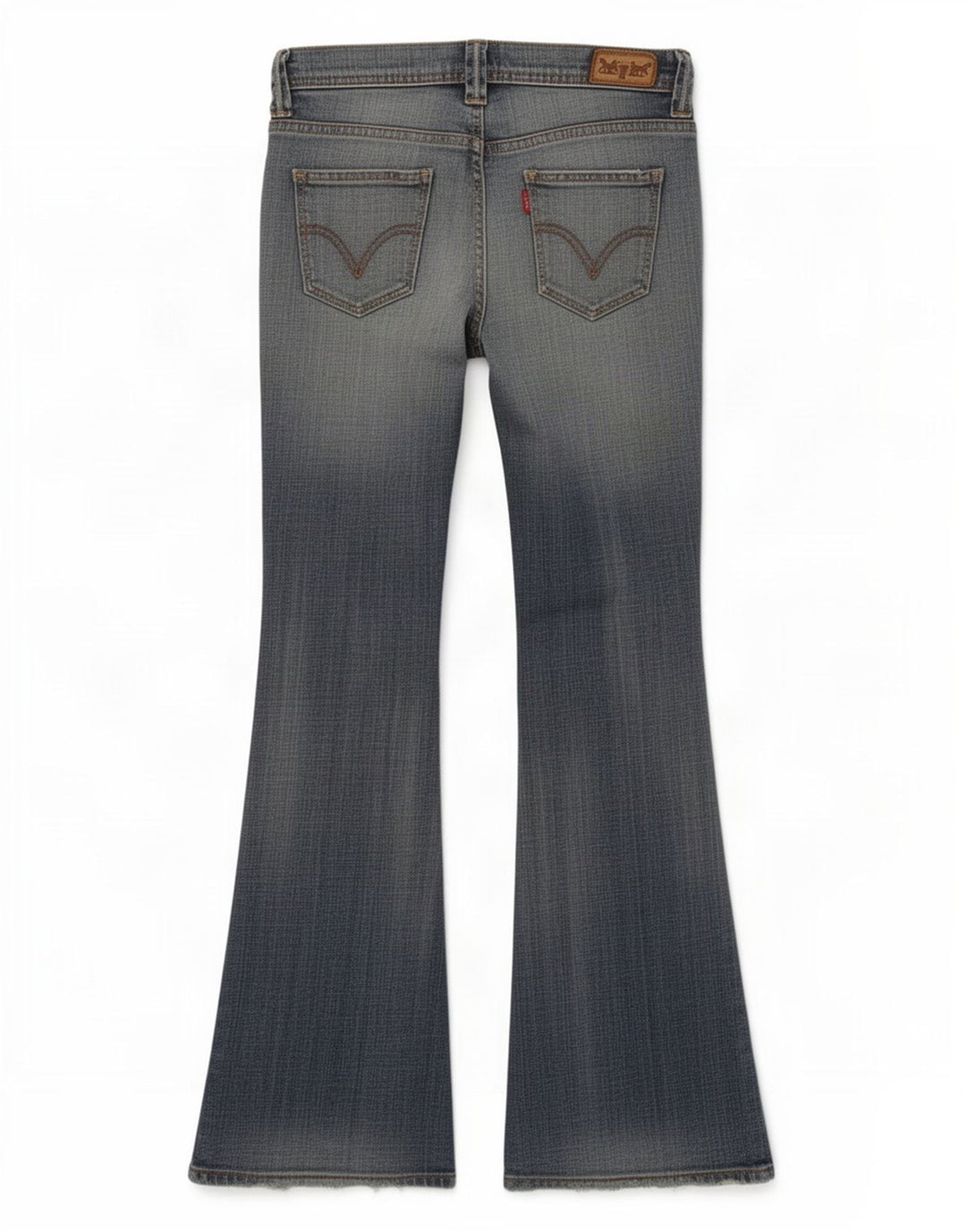Levi's Dame Flare Flared Jeans W28 L31 Blå Bomuld
