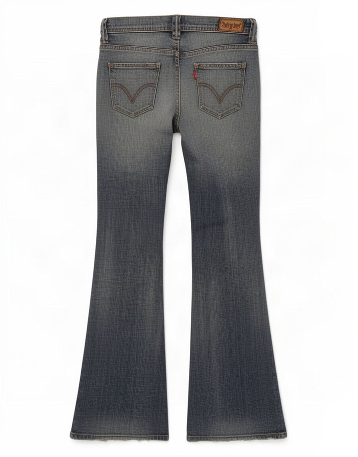 Levi's Dame Flare Flared Jeans W28 L31 Blå Bomuld