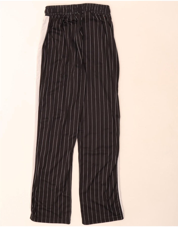 Fila træningsdragt bukser til kvinder UK 10/12 Medium Black Pinstripe Polyester