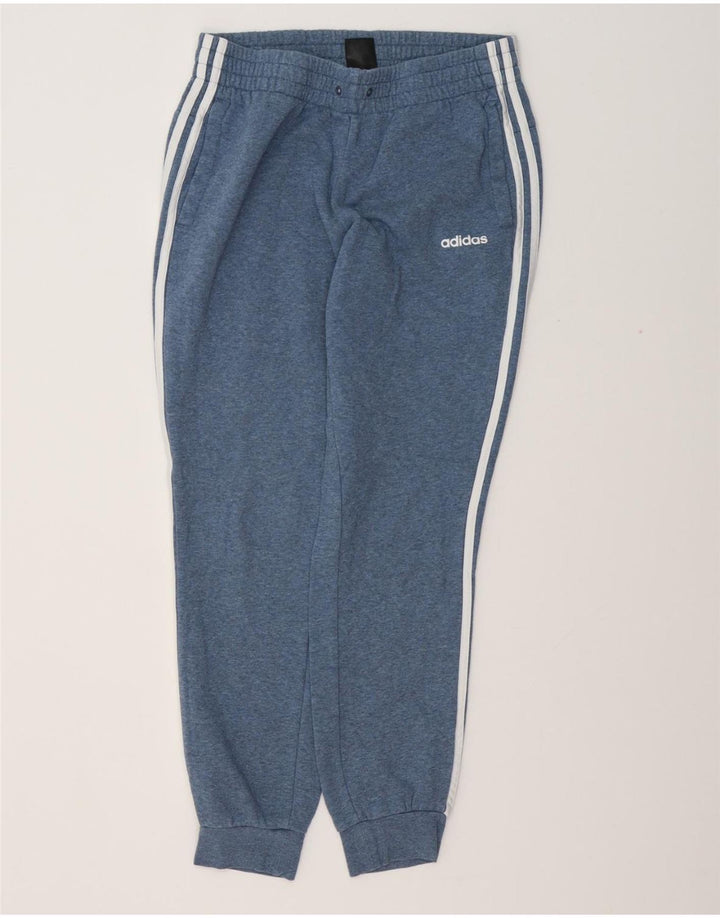 ADIDAS træningsdragt til kvinder Joggers UK 12/14 Medium Blue Cotton