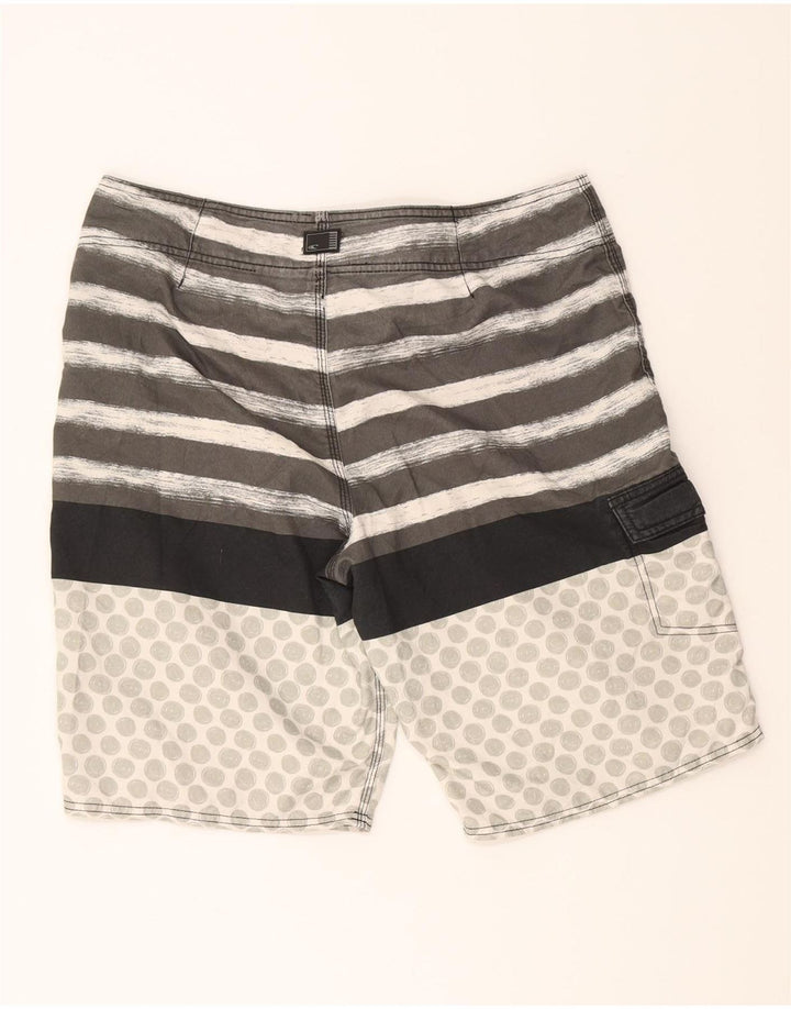 O'NEILL Mens Swimwear Medium  Grey Striped Vintage O'Neill and Second-Hand O'Neill from Messina Hembry 