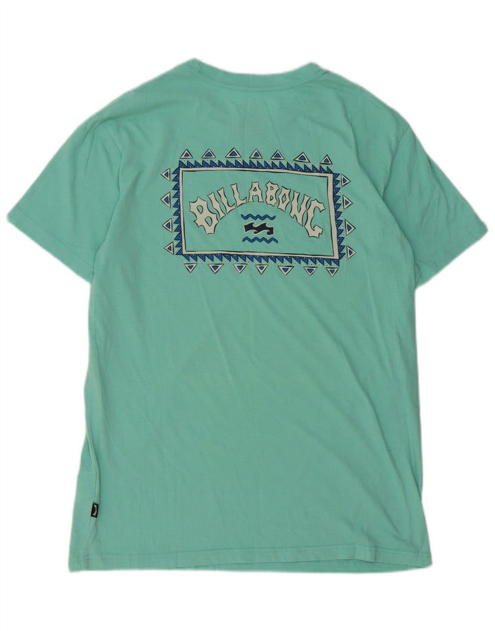 Billabong Herre Grafisk T-Shirt Top Medium Grøn Polyester