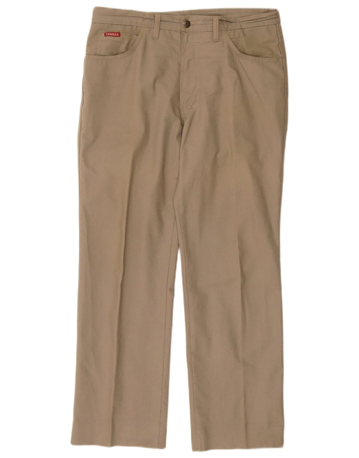 Carrera Straight Casual Bukser til mænd W34 L29 Beige