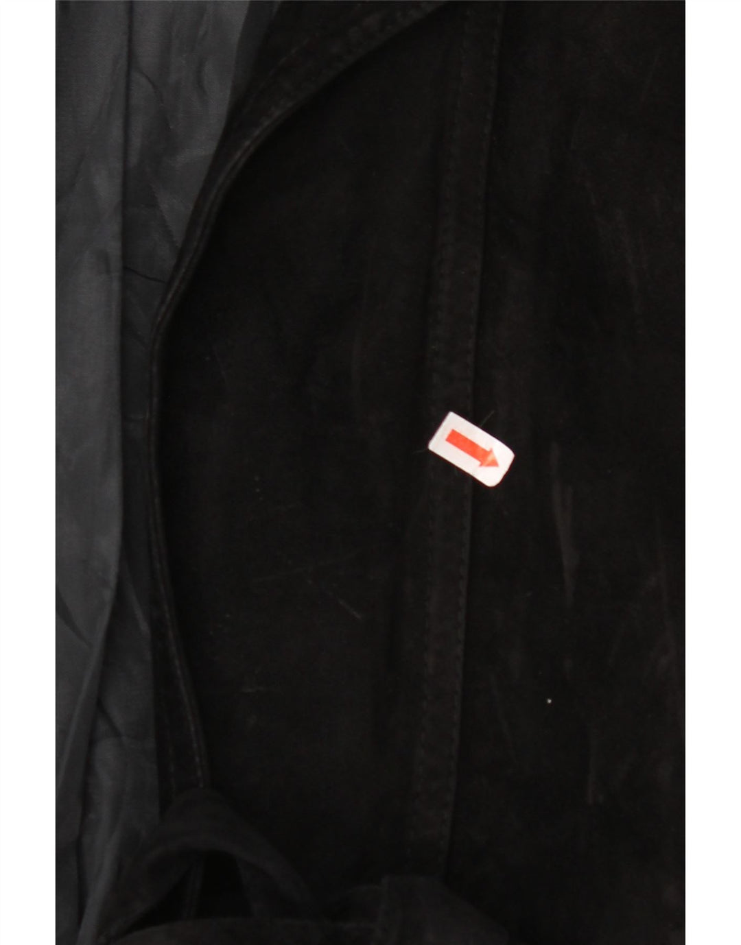 VINTAGE Dame ruskindsjakke UK 14 Large Black