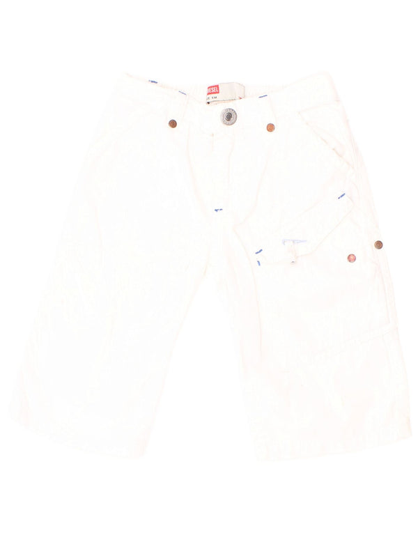 Diesel Baby Boys Grafiske Straight Cargo Bukser 3-6 måneder W20 L9 Hvid