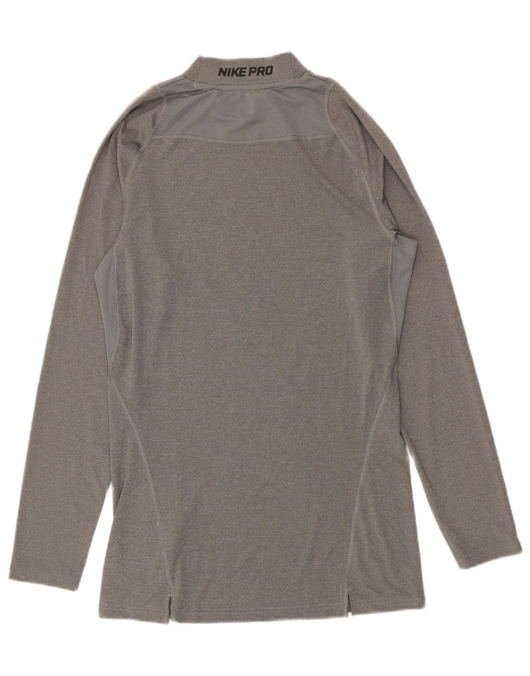 Nike Herre grafisk top langærmet stor grå polyester