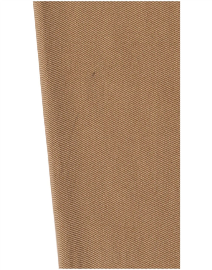 Zara kvinders tilspidsede jakkesætsbukser Medium W28 L26 Beige