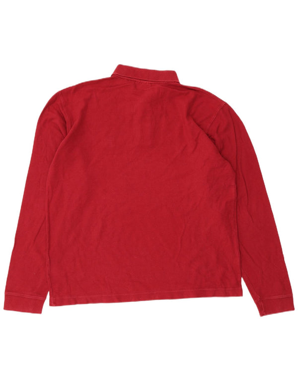 Fila Langærmet Polo Shirt til mænd Stor Rød