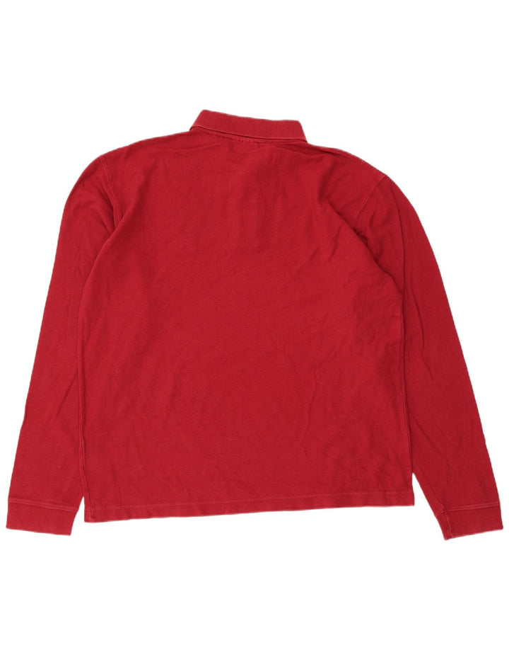 Fila Langærmet Polo Shirt til mænd Stor Rød