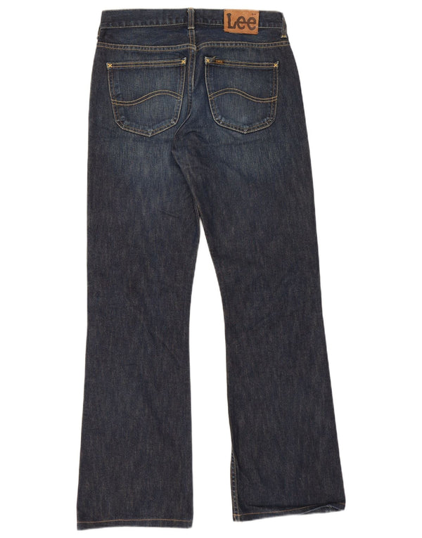 Lee Mens Denver Bootcut Jeans W32 L32 Blue Cotton
