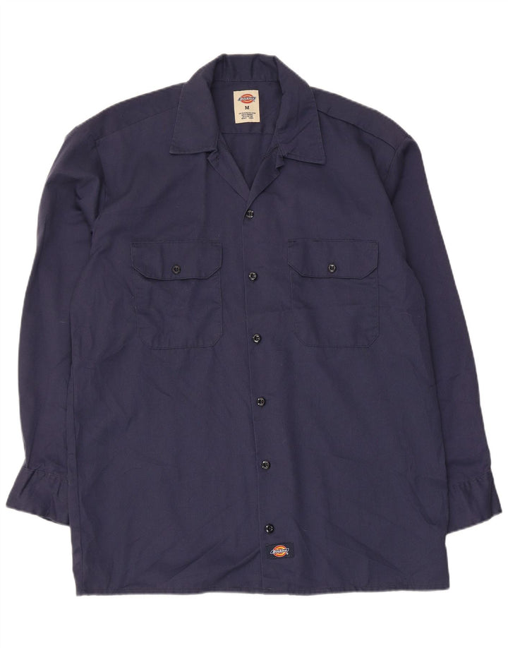 Dickies herreskjorte medium marineblå polyester