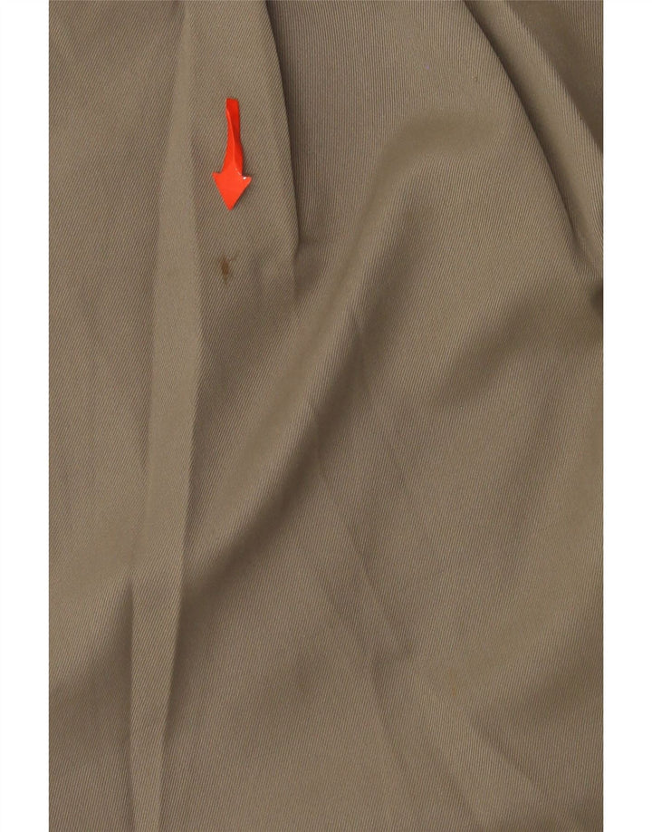 Izod Chino Shorts til mænd W36 Large Khaki Polyester