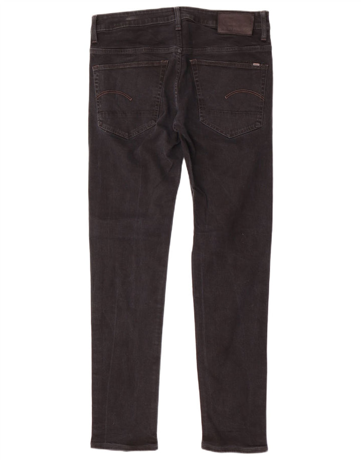 G-Star Herre 3301 Slim Jeans W34 L34 Sort Bomuld