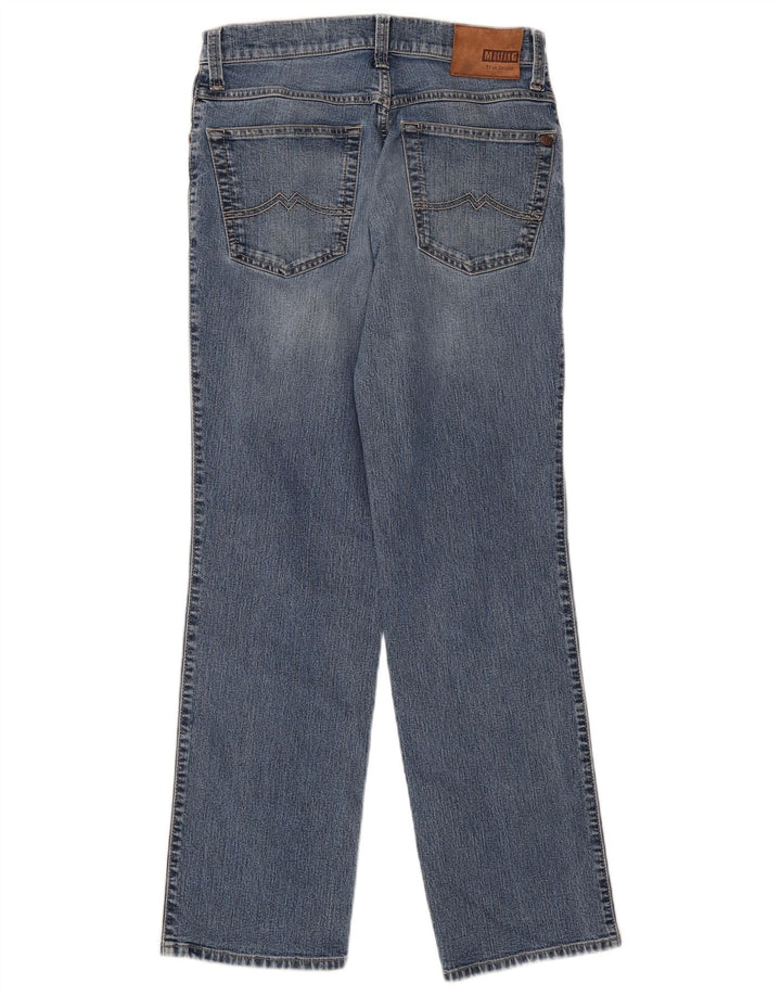 Mustang Herre Tramper Straight Jeans W32 L32 Blå Bomuld