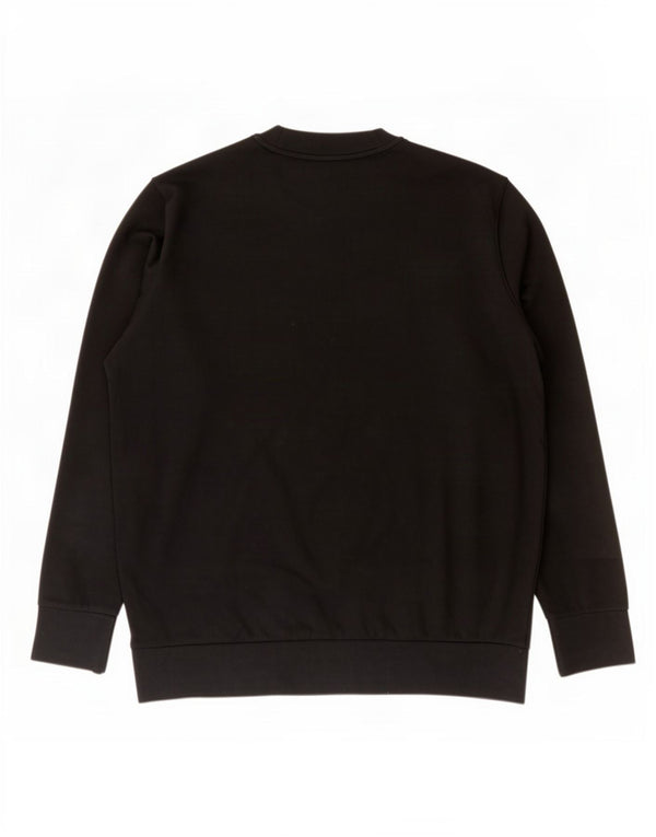 Marks & Spencer Herre Sweatshirt Jumper XL Sort Bomuld