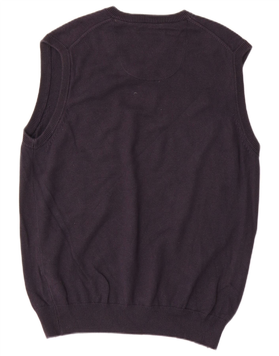 Marks & Spencer Herre Blue Harbor Vest Tank Top Medium Navy Blue Bomuld