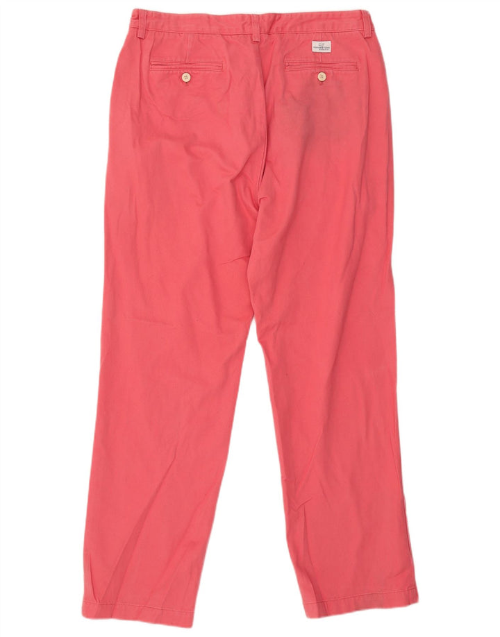 Vineyard Vines Straight Chino-bukser til mænd W35 L30 Pink Bomuld