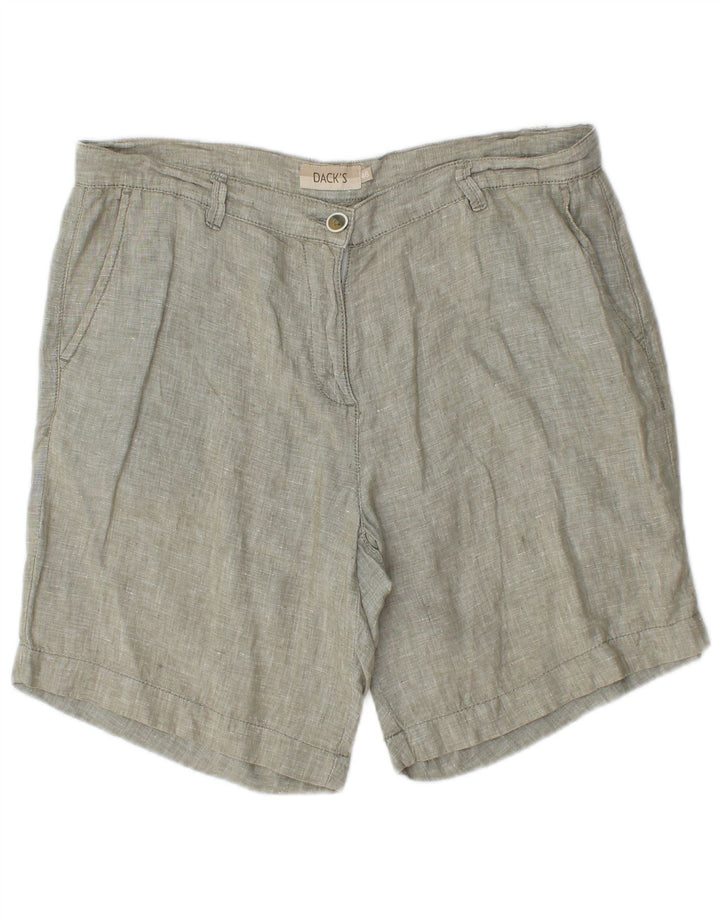 Dacks Chino Shorts til kvinder IT 46 Large W32 Grå hør