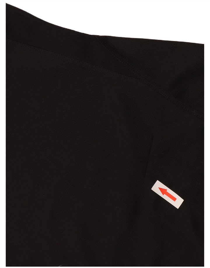 Adidas Dame Climacool Top Langærmet UK 16 Stor Sort Polyester