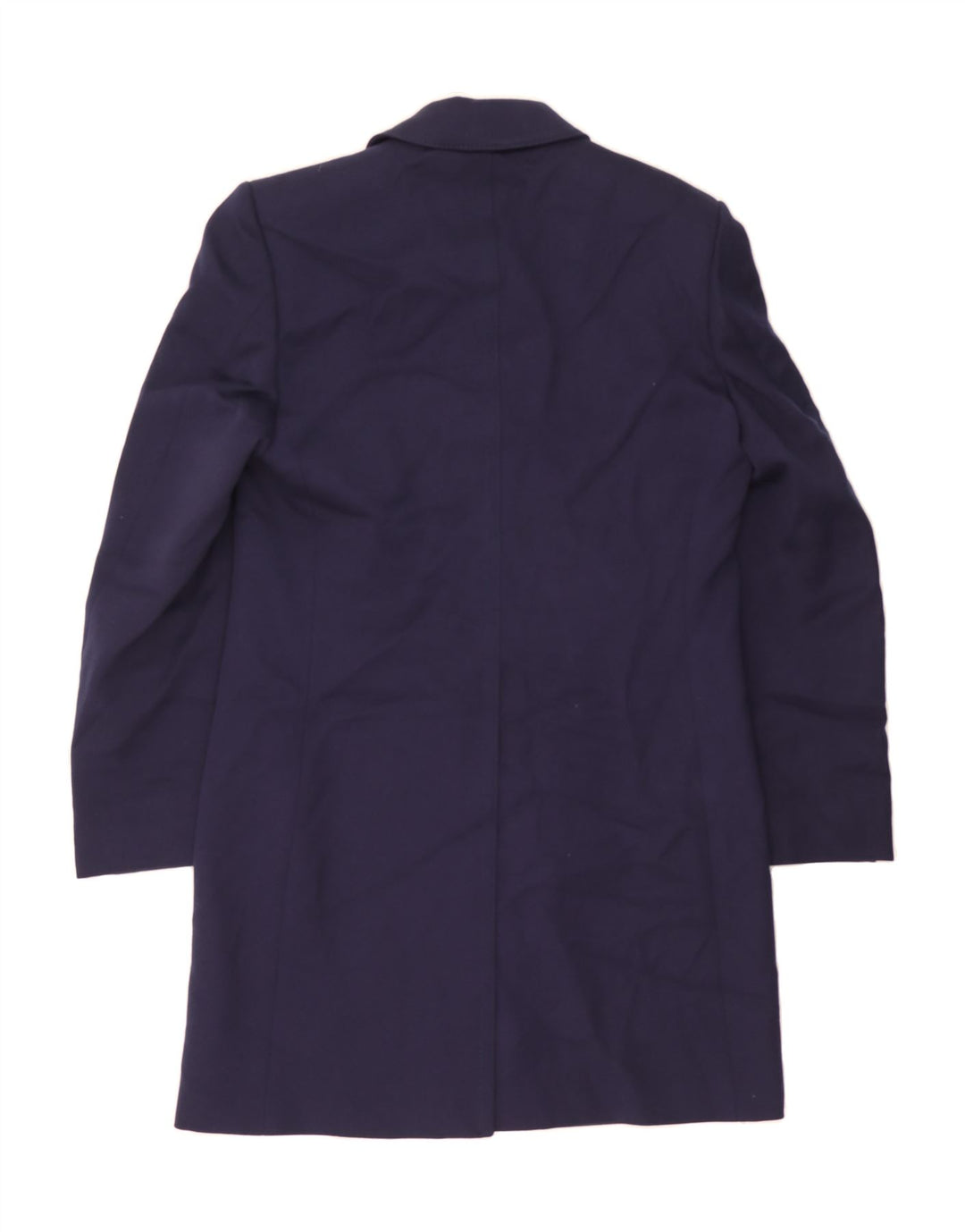 FACIS Mens Overcoat IT 50 Large Navy Blue Wool Vintage Facis and Second-Hand Facis from Messina Hembry 