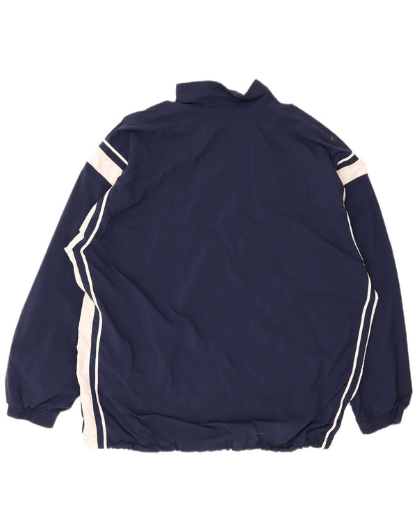 Diadora Træningsdragt til mænd Top jakke 2XL Marineblå Colourblock Nylon